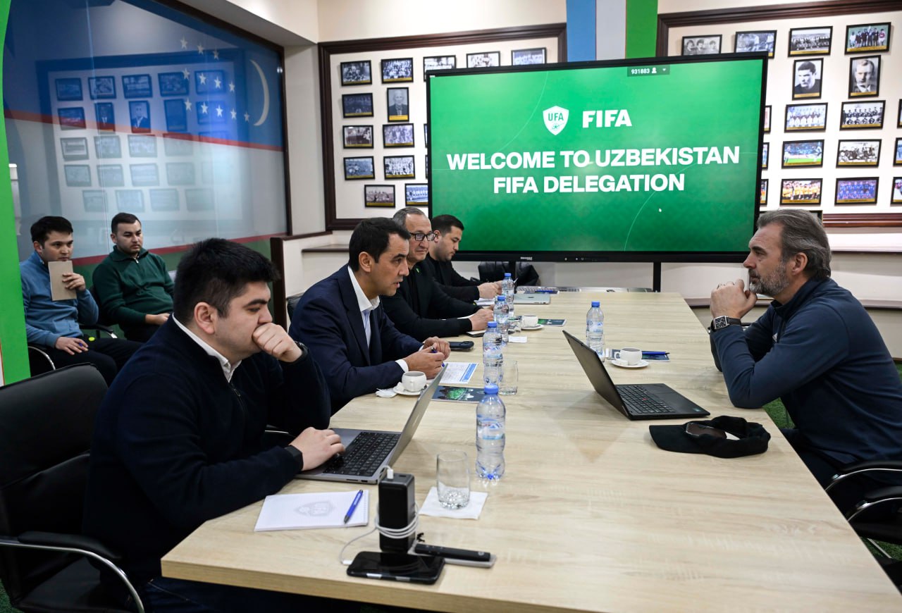 O'FA rahbariyati va FIFA delegatsiyasi o'rtasida uchrashuv bo'lib o'tdi