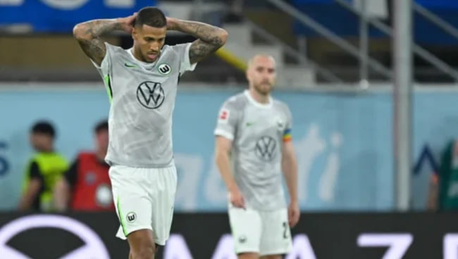 Volfburg klubi ilk bor Bundesligadan chiqib ketdi