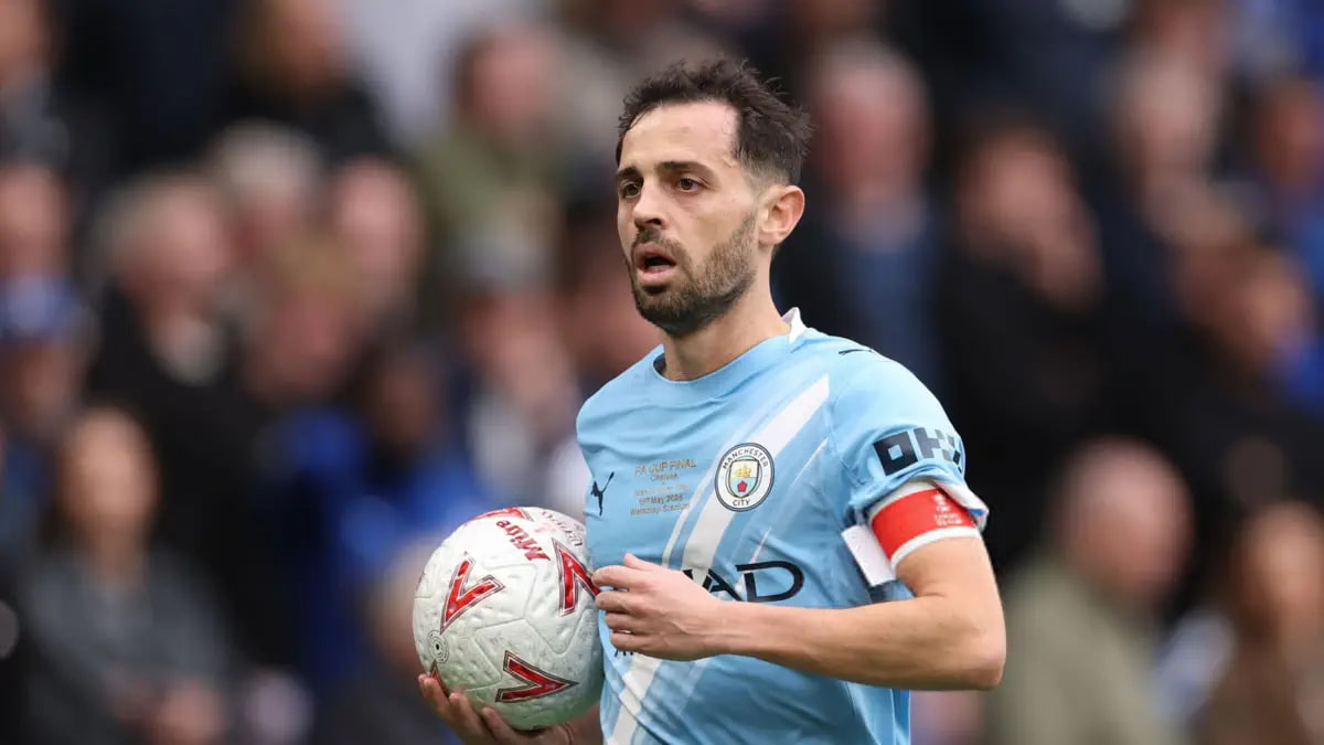 Siz konsang, Bernardu Silva bizda o'ynaydi
