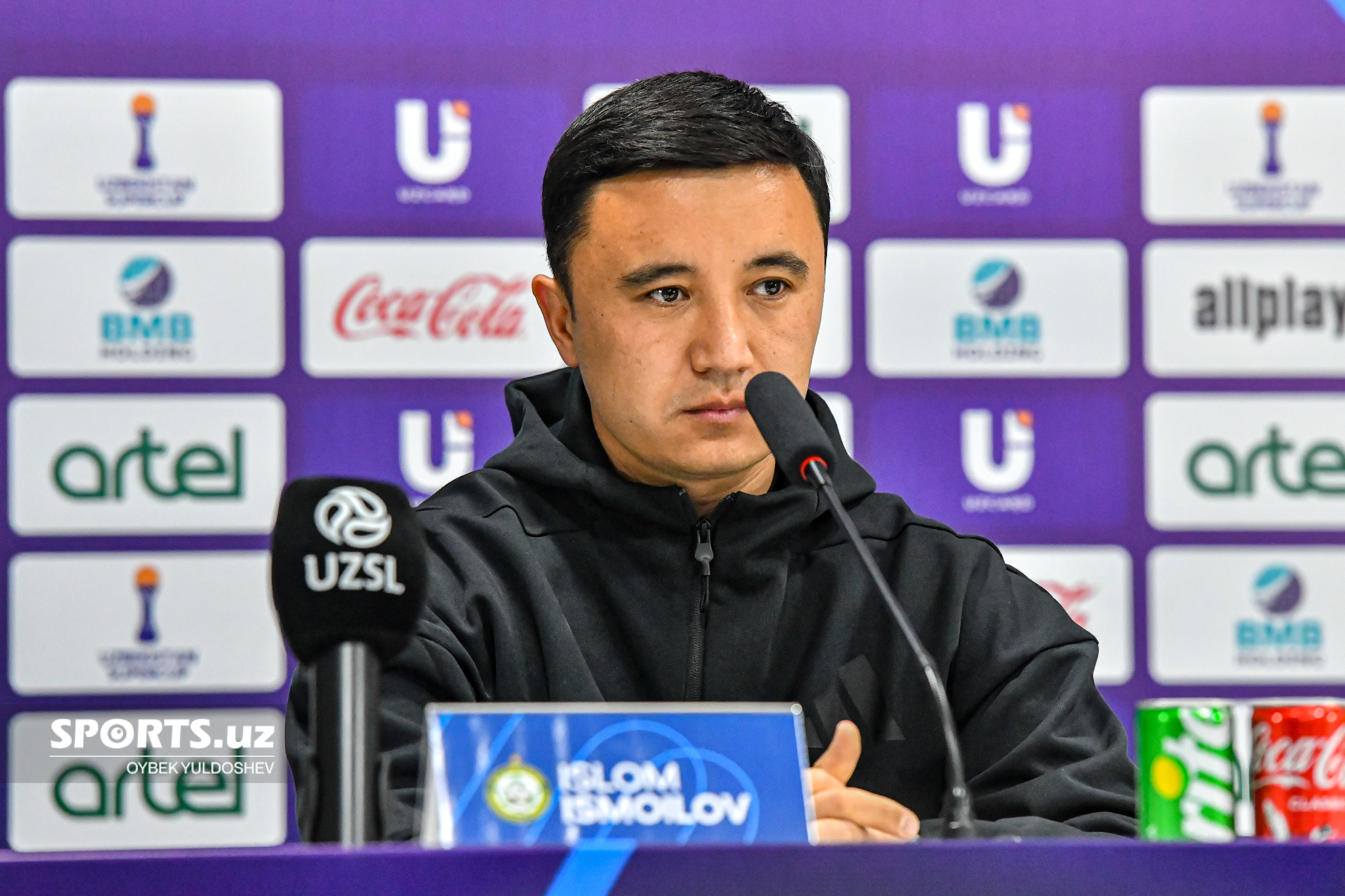 Neftchi murabbiyi Islom Ismoilov: "Mağlubiyatga loyiq emasdik"