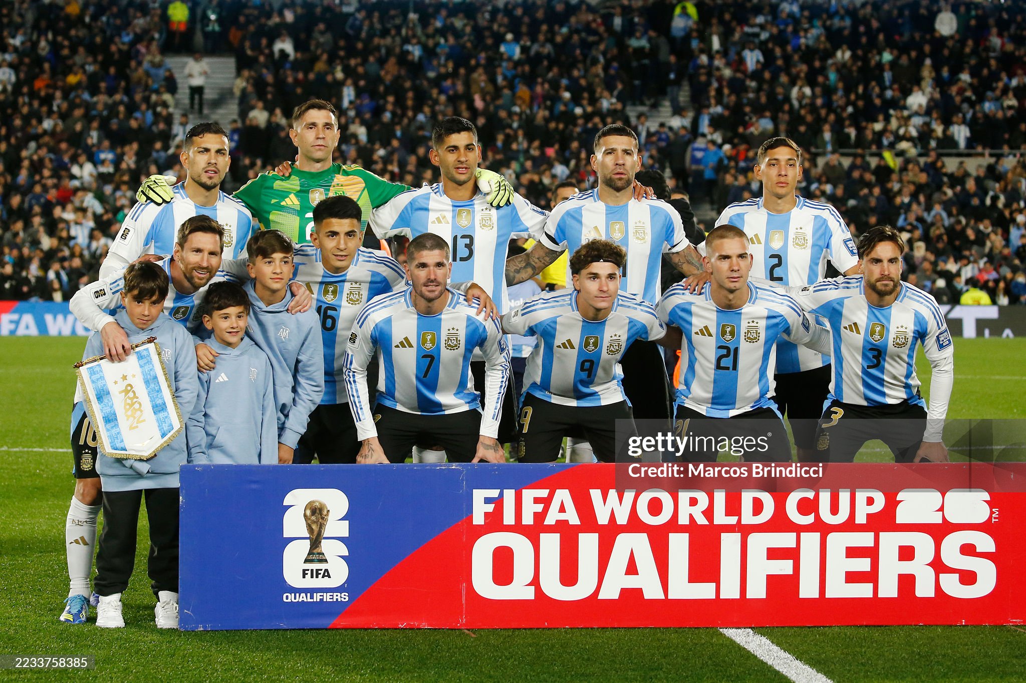Argentina terma jamoasi "JCh-2026" uchun kengaytirilgan tarkibni e'lon qildi