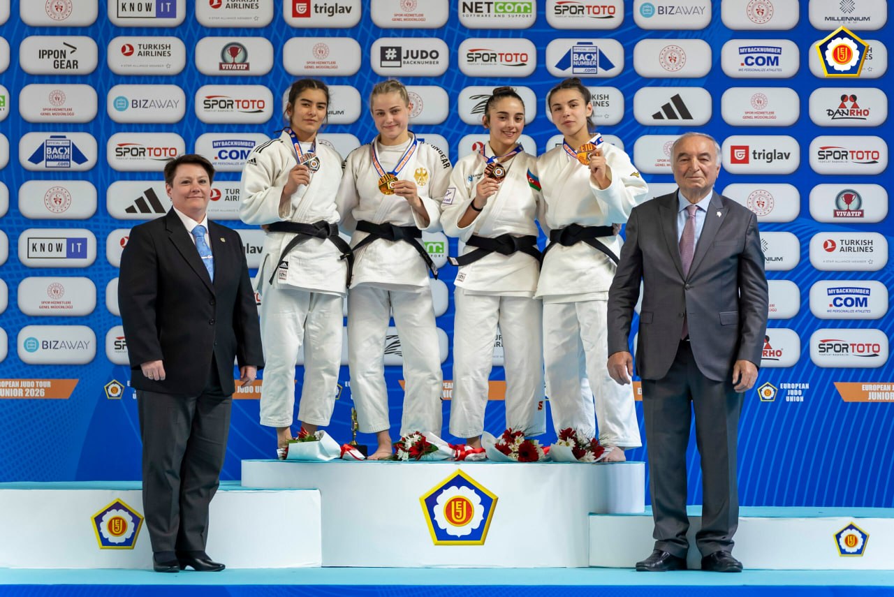 Istanbul Junior European Cup 2026 turirida 4 ta medalni qo'lga kiritdik
