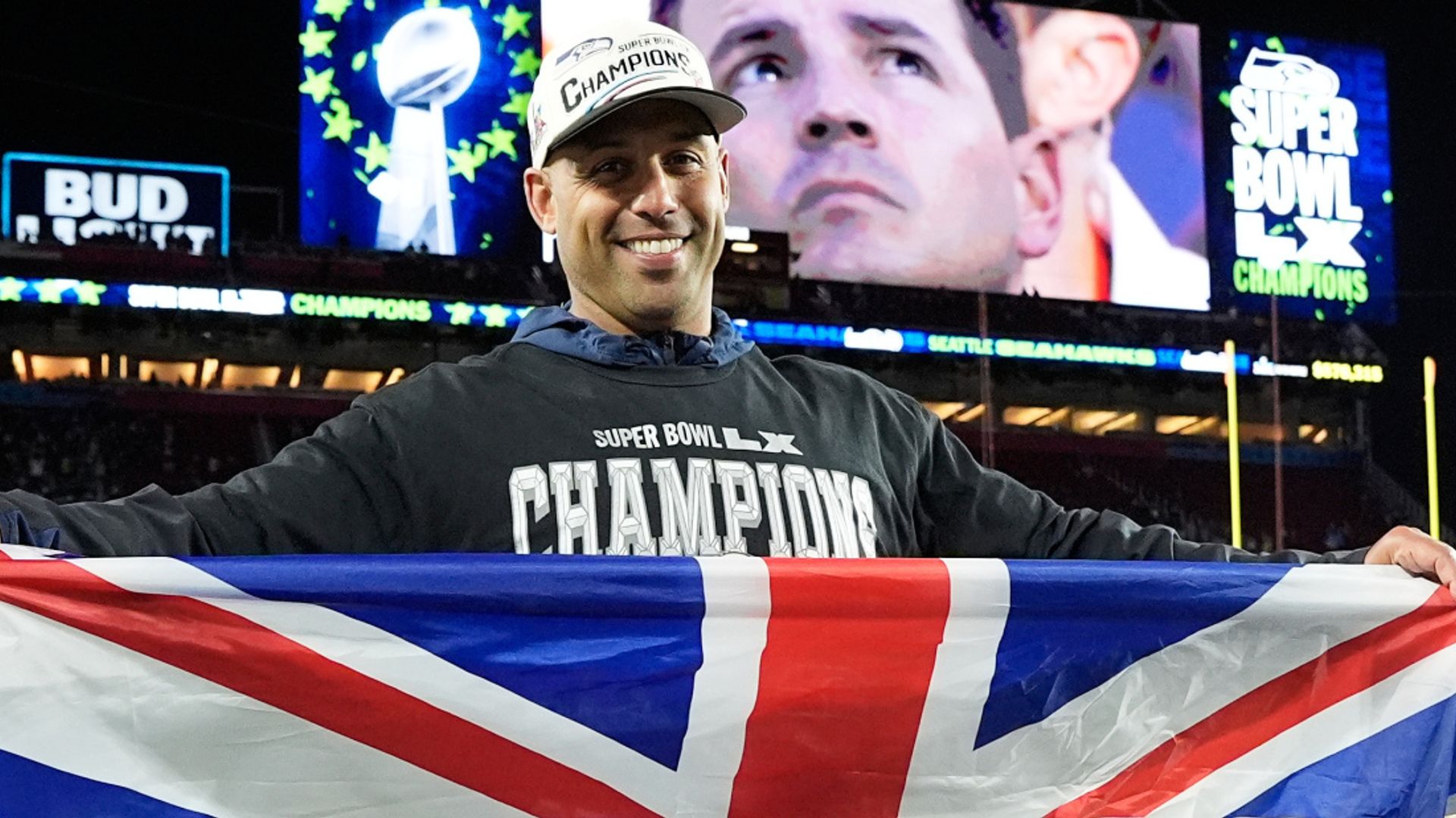 Britaniyalik murabbiy Aden Durde Super Bowl'da g'alaba qozondi