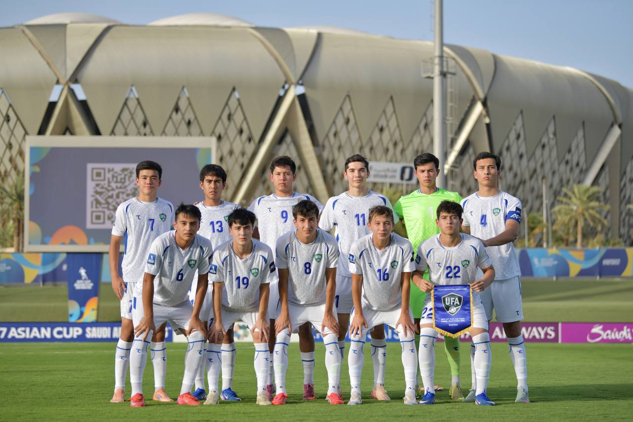 Oʻzbekiston U-17 terma jamoasining Jahon chempionatidagi raqiblari maʼlum