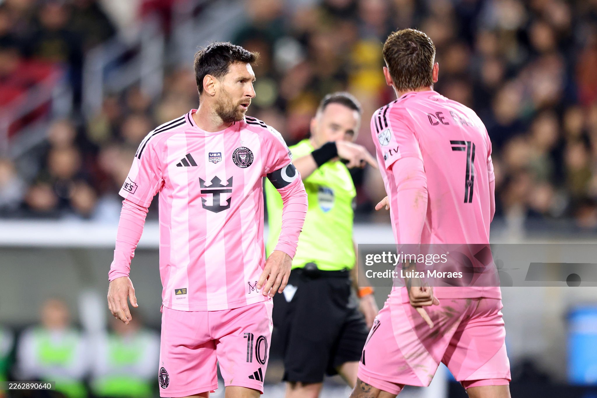 Messi MLSdagi omadsiz o'yindan so'ng hakamga tashlanmoqchi bo'ldi