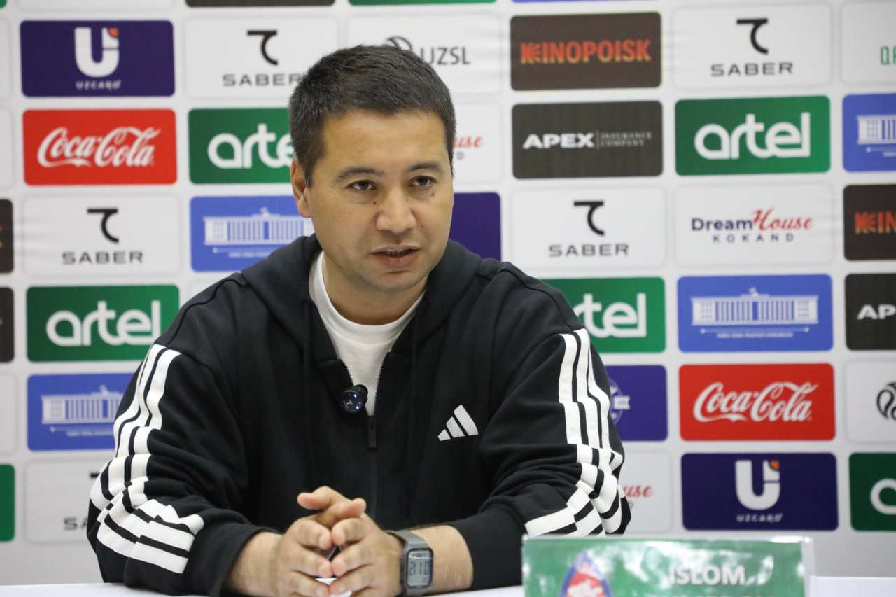 Islom Ahmedov: "Futbolchilarning darajasidan kelib chiqib yanada yaxshiroq futbol ko'rsatishga qodirmiz"