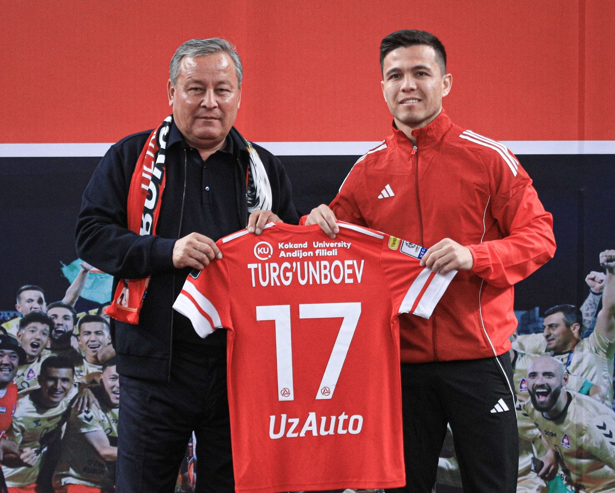Aziz Turghunboev: "Bunday muhlislar bor jamoada o'ynashni hamma futbolchilar orzu qiladi"