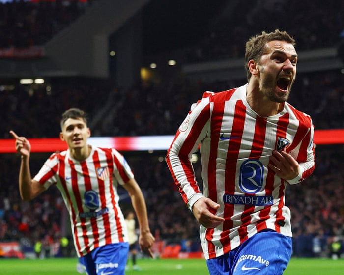 Atletico Madrid Ispaniya Kubogi finaliga bir qadam yaqinlashdi