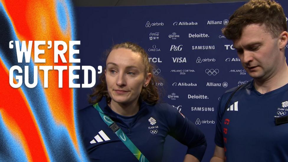 Dodds va Mouat 2026 Olimpiadasida jamoa GBning birinchi medalini qo'lga kiritish imkoniyatini boy berishdi