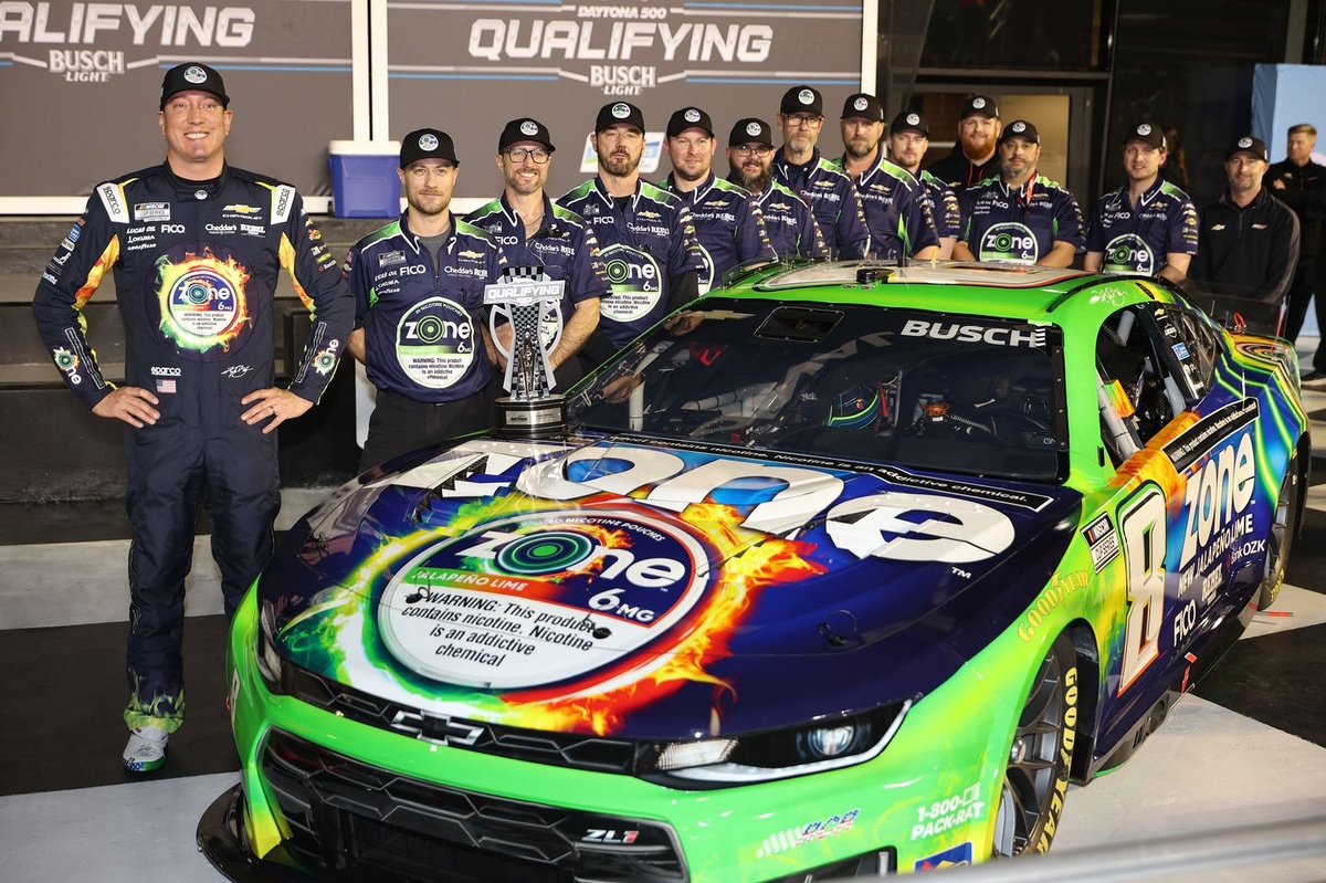 2026-yilgi Daytona 500 uchun rasmiy start tarkibi