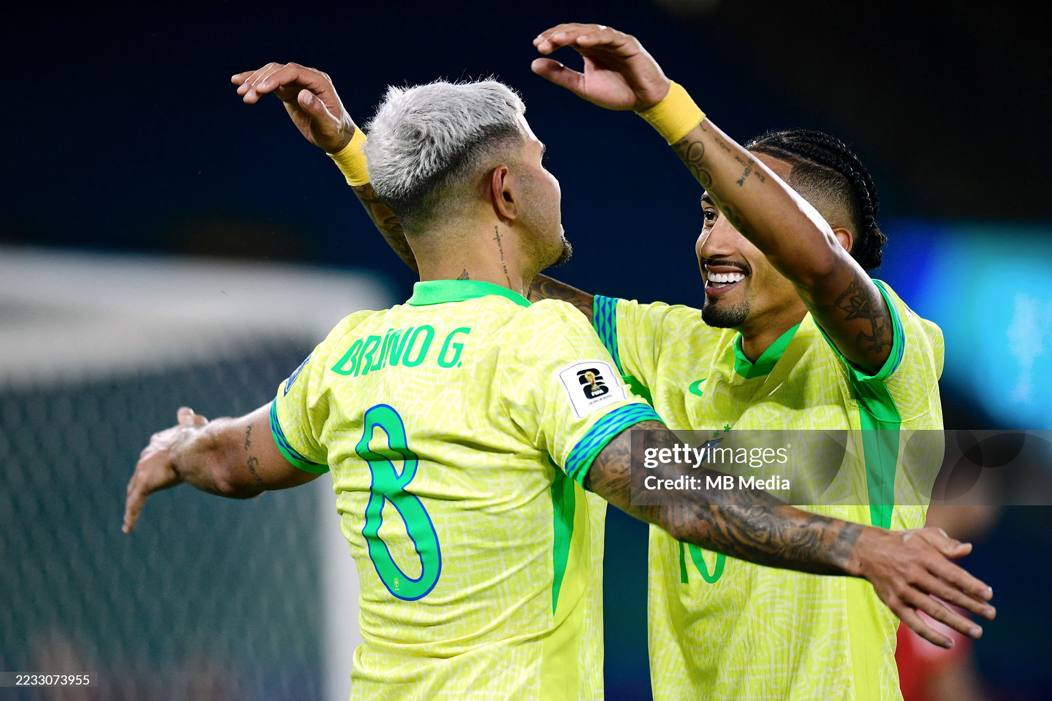Braziliya terma jamoasi uchun katta yo'qotish